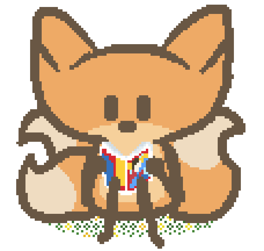 bee reading a superman comic