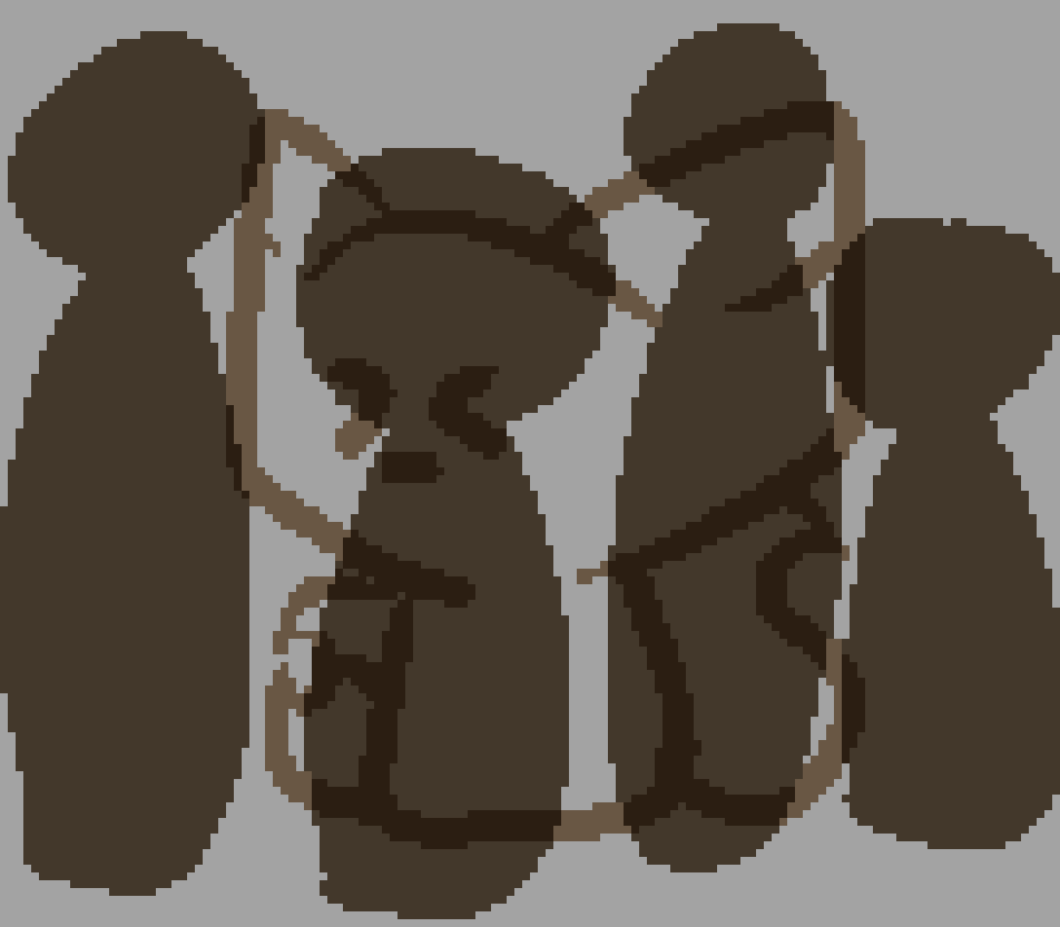 bee being crowded by various shadows