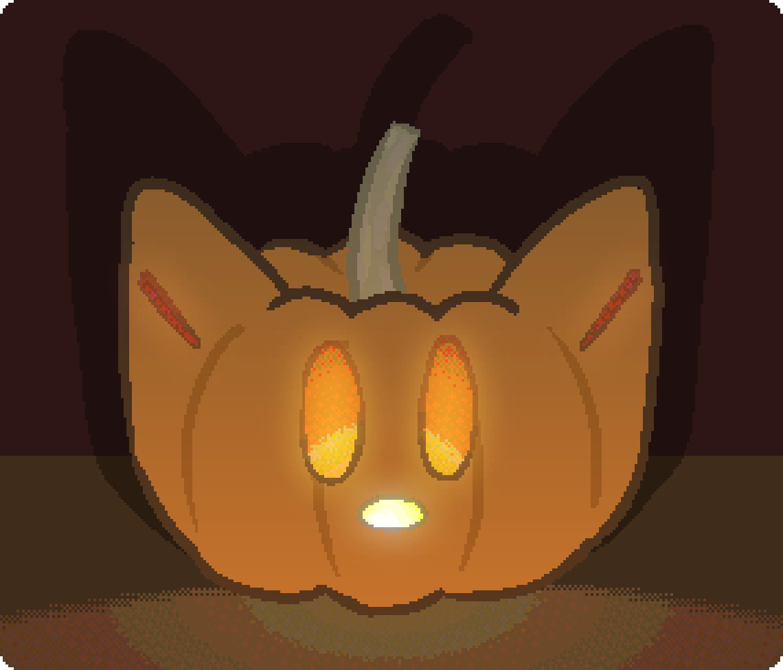 a jack o'lantern shaped like bee's head 