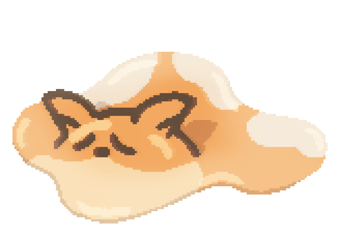 bee melted into a puddle